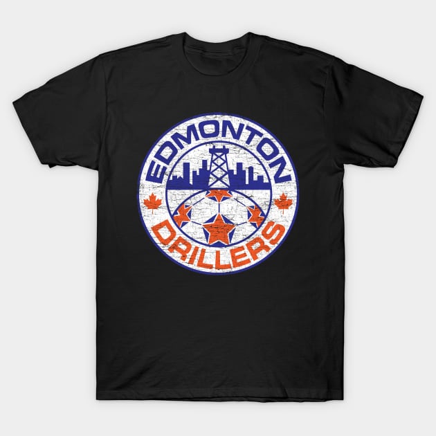 Edmonton Drillers Vintage T-Shirt by zurcnami